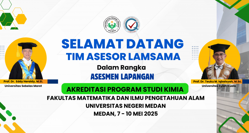 Proses Akreditasi Prodi Kimia: Kunjungan Tim Asesor LAMSAMA